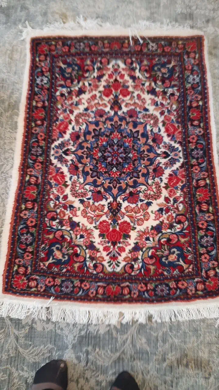 پشتی دست بافت|فرش|ملایر, |دیوار