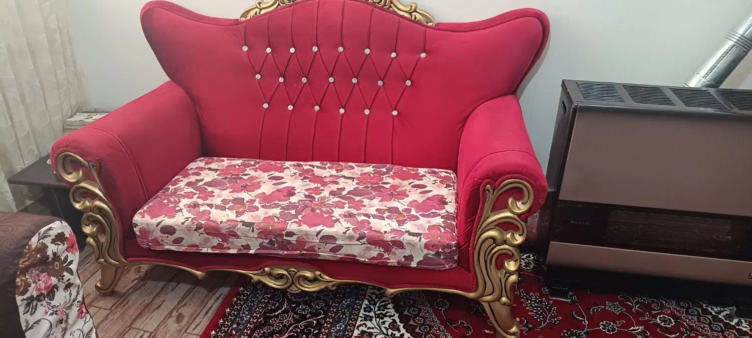 فروش فوری مبل|مبلمان خانگی و میز عسلی|قم, سید معصوم|دیوار