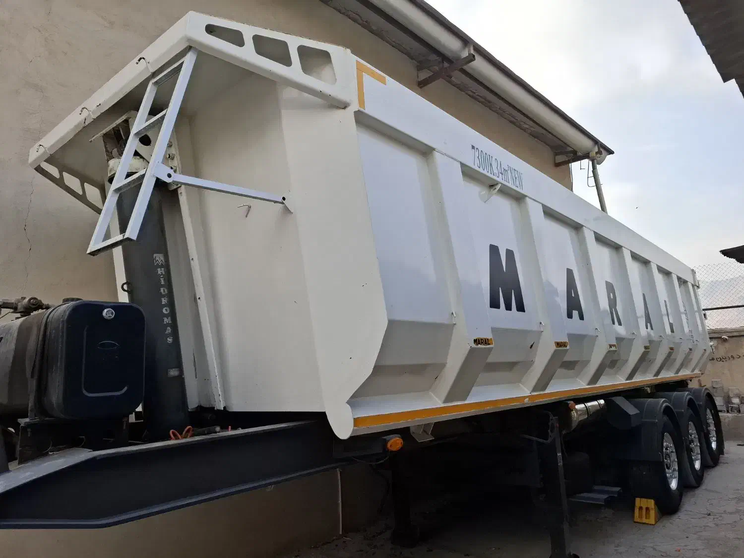 کمپرسی سه محور طرح مارال|خودرو سنگین|تفرش, |دیوار