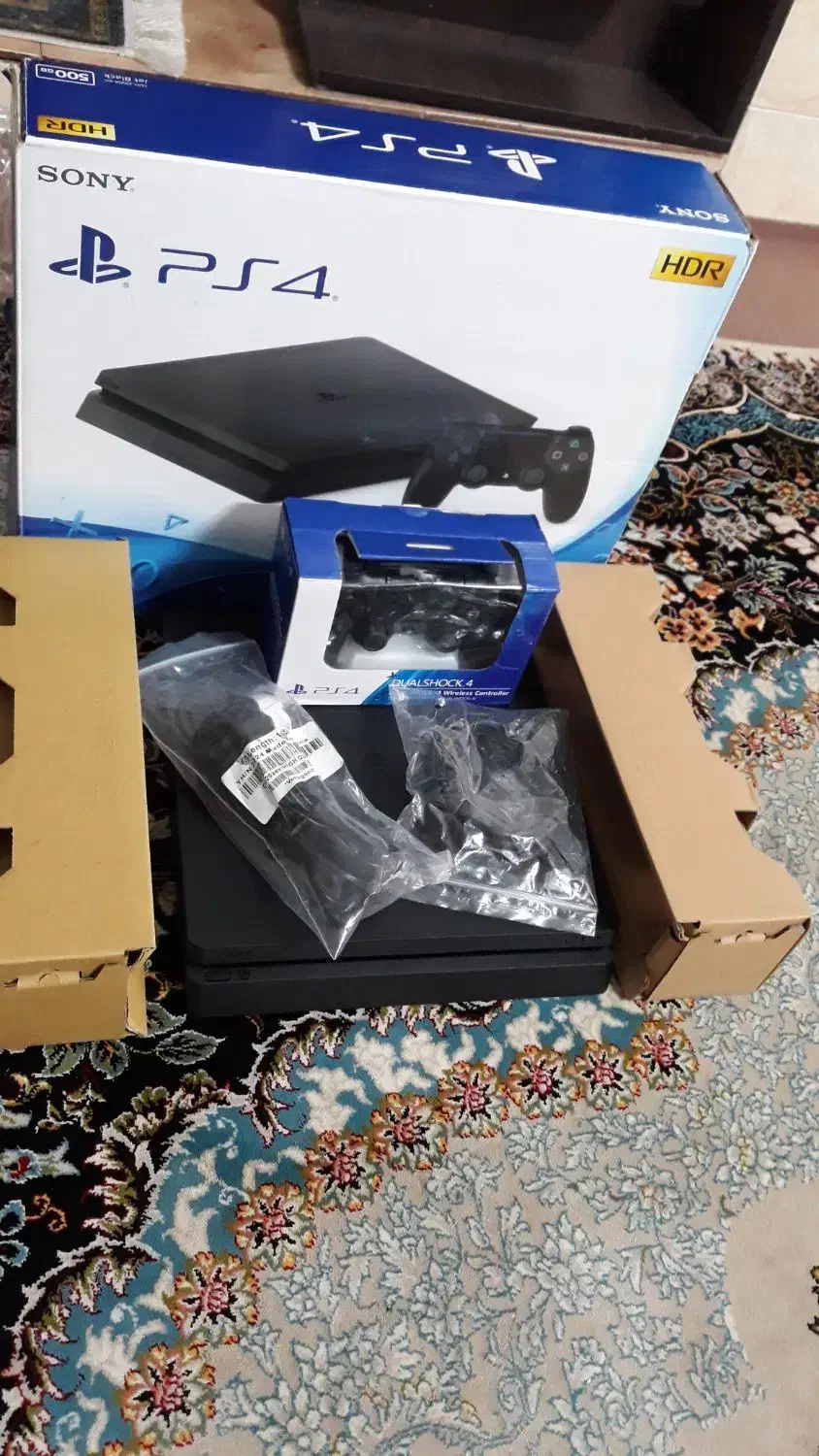 پی اس4 اسلیم 500 گیگ نونو فول بازی کپی خور بخونید|کنسول، بازی ویدئویی و آنلاین|قم, شاد قلی|دیوار