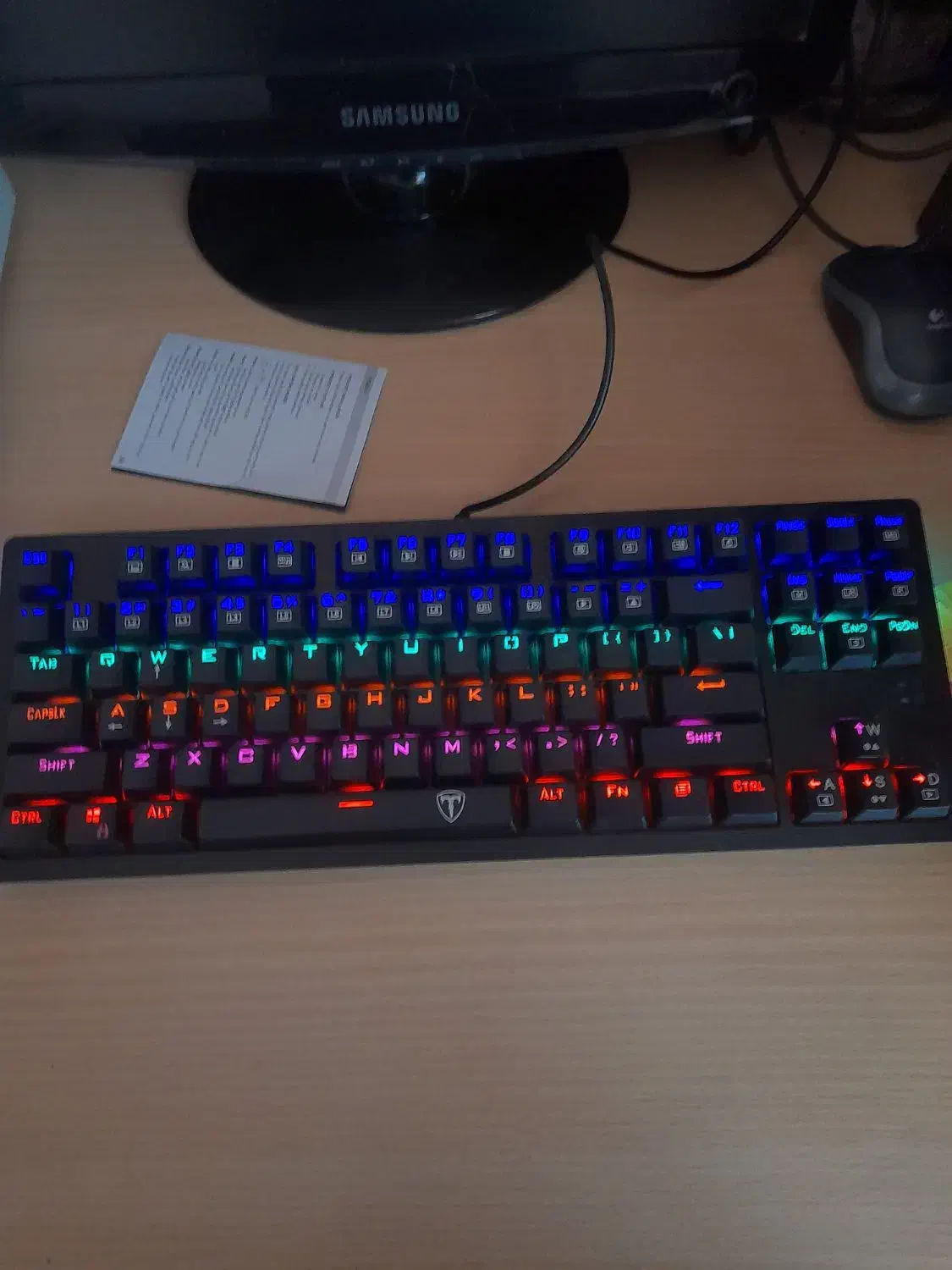 کیبورد گیمینگ تی دیگر ۳۱۱|قطعات و لوازم جانبی رایانه|اسلام‌شهر, شهرک انبیا|دیوار