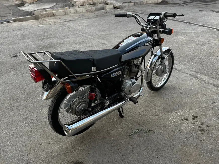 موتورسیکلت ۱۲۵ مدل ۹۰|موتورسیکلت|تاکستان, |دیوار