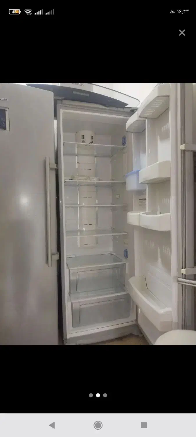 فروش یخچال فریزر دوقلو هیوندای ۴۴فوت|یخچال و فریزر|قیدار, |دیوار