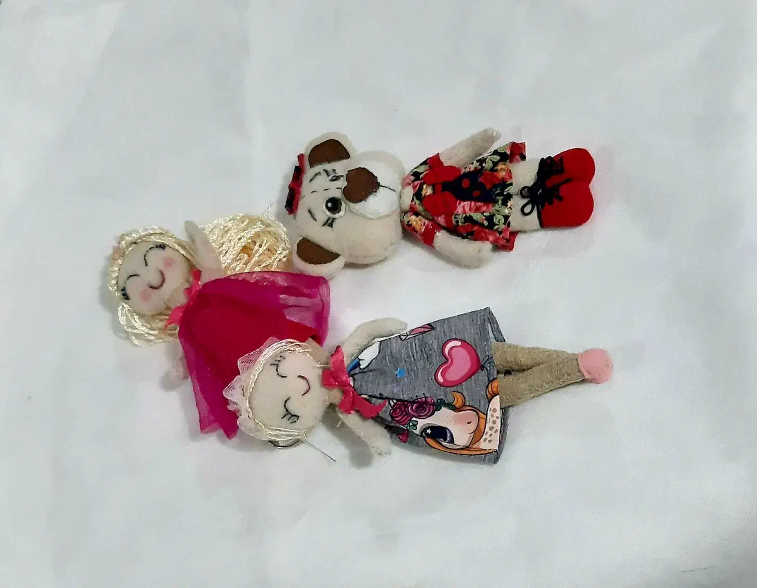 عروسک نمدی دوست داشتنی|صنایع دستی و سایر لوازم تزئینی|شهرکرد, |دیوار