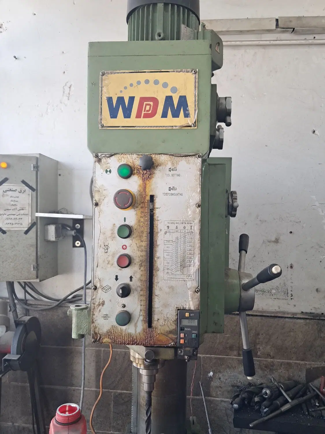 دریل ستونی گیربکسی مورس۵ WDM|ماشینآلات صنعتی|تهران, شهرک دانشگاه|دیوار