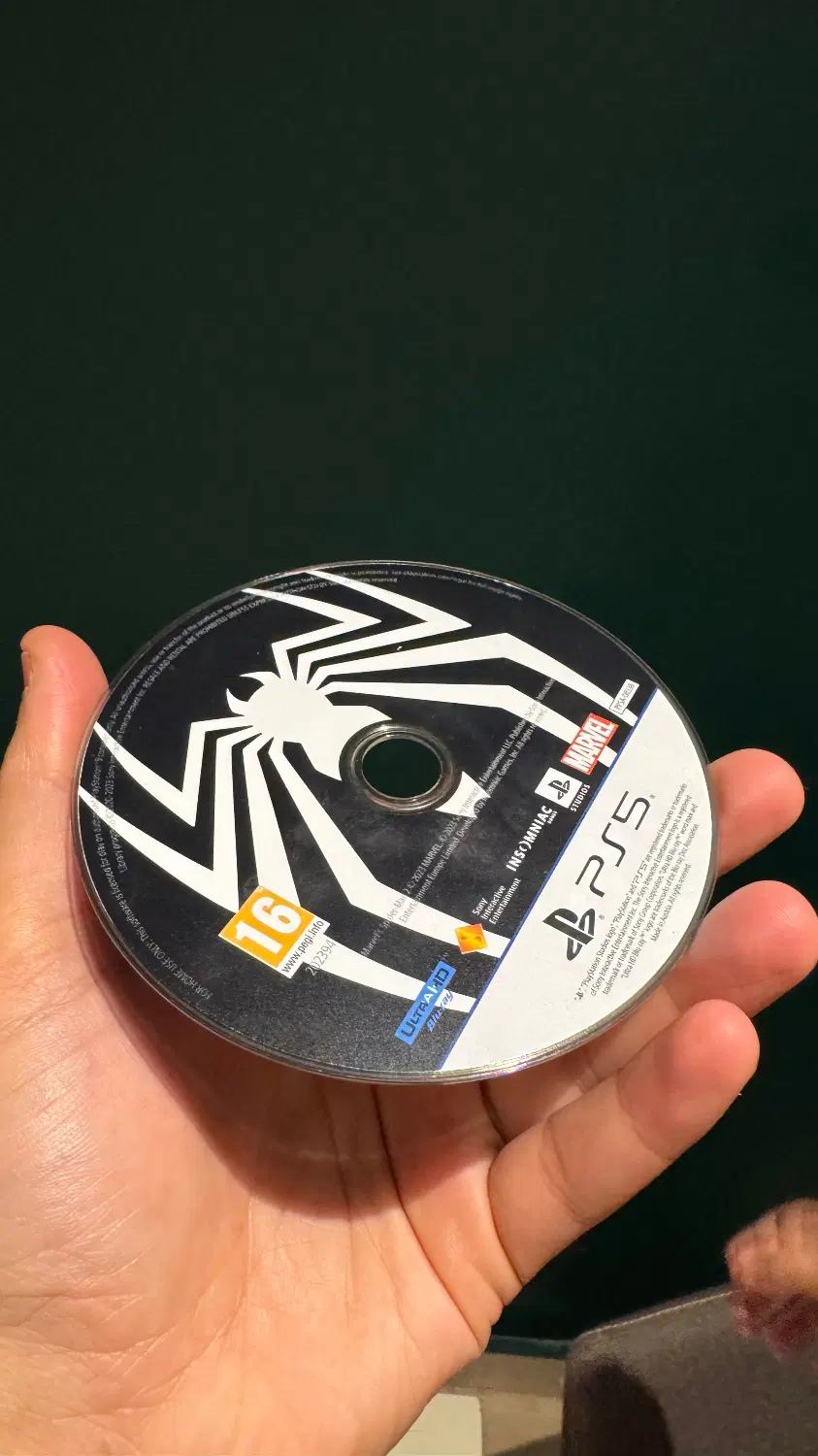 CD spider man2 PS5|کنسول، بازی ویدئویی و آنلاین|تهران, ازگل|دیوار