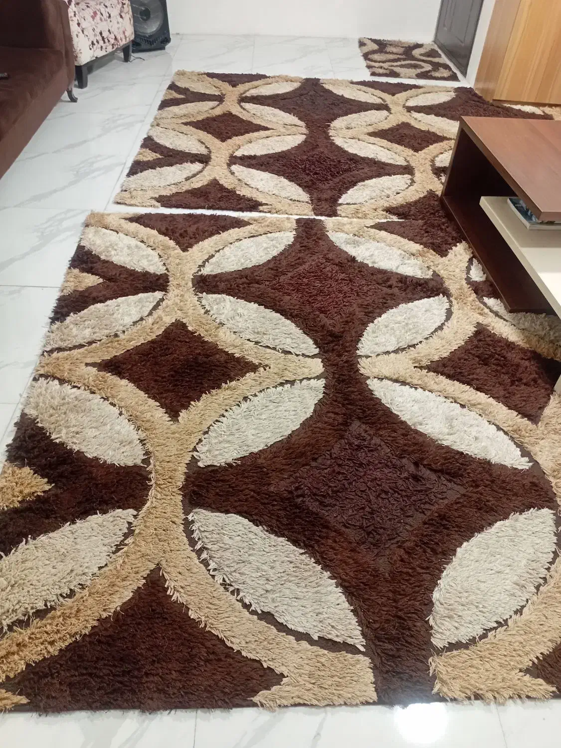 گلیم فرش ترک دو عدد ۶ متری|فرش|ساری, |دیوار