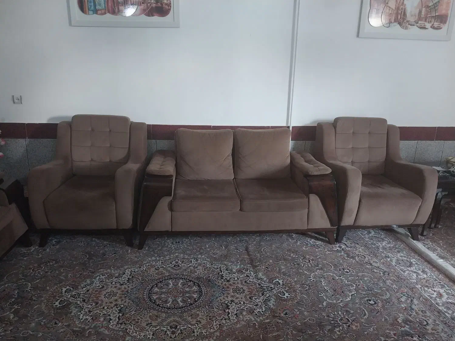 مبل هفت نفره|مبلمان خانگی و میز عسلی|مینودشت, |دیوار