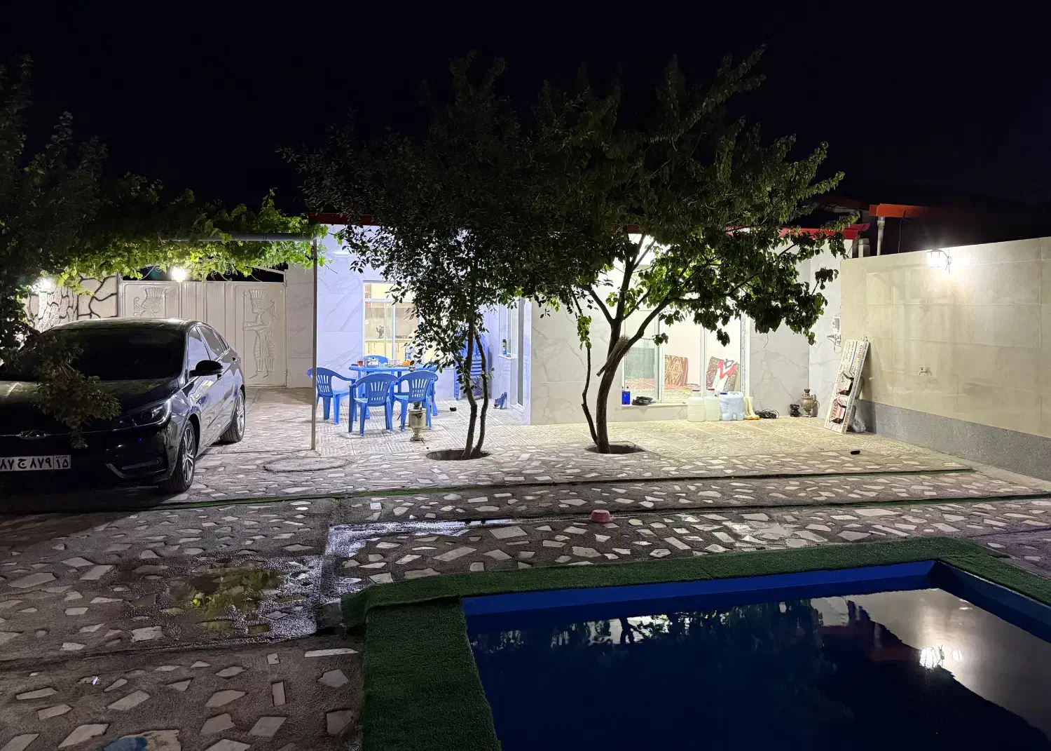 باغ تکمیل و ‌فول در وایقان داخل شهر|فروش خانه و ویلا|شبستر, |دیوار