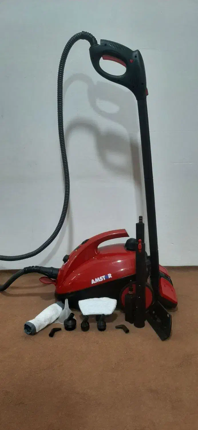 بخارشومدل آمسترنوواصل بالوازم وباکارتن|جاروبرقی، جارو شارژی، بخارشو|کرمانشاه, |دیوار