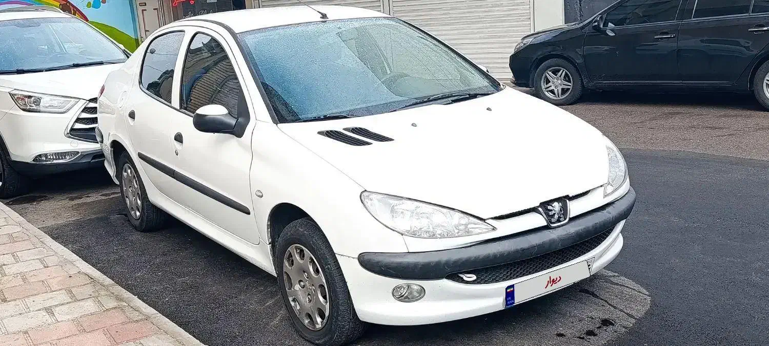 206 اس دی وی8 اسفند 93|خودرو سواری و وانت|رشت, حسین آباد|دیوار