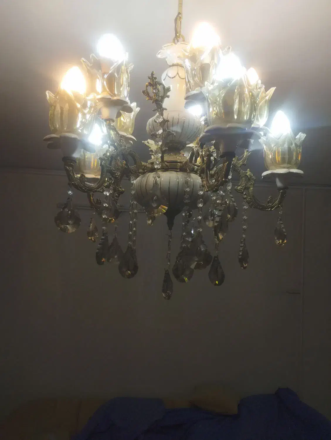 لوستر برنج|لوستر و چراغ آویز|تهران, جوادیه|دیوار