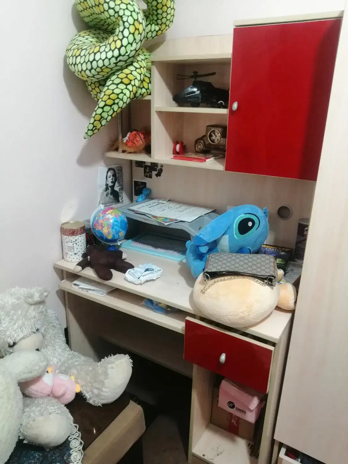 میز کامپیوتر و قفسه|میز تحریر و کامپیوتر|بوشهر, |دیوار