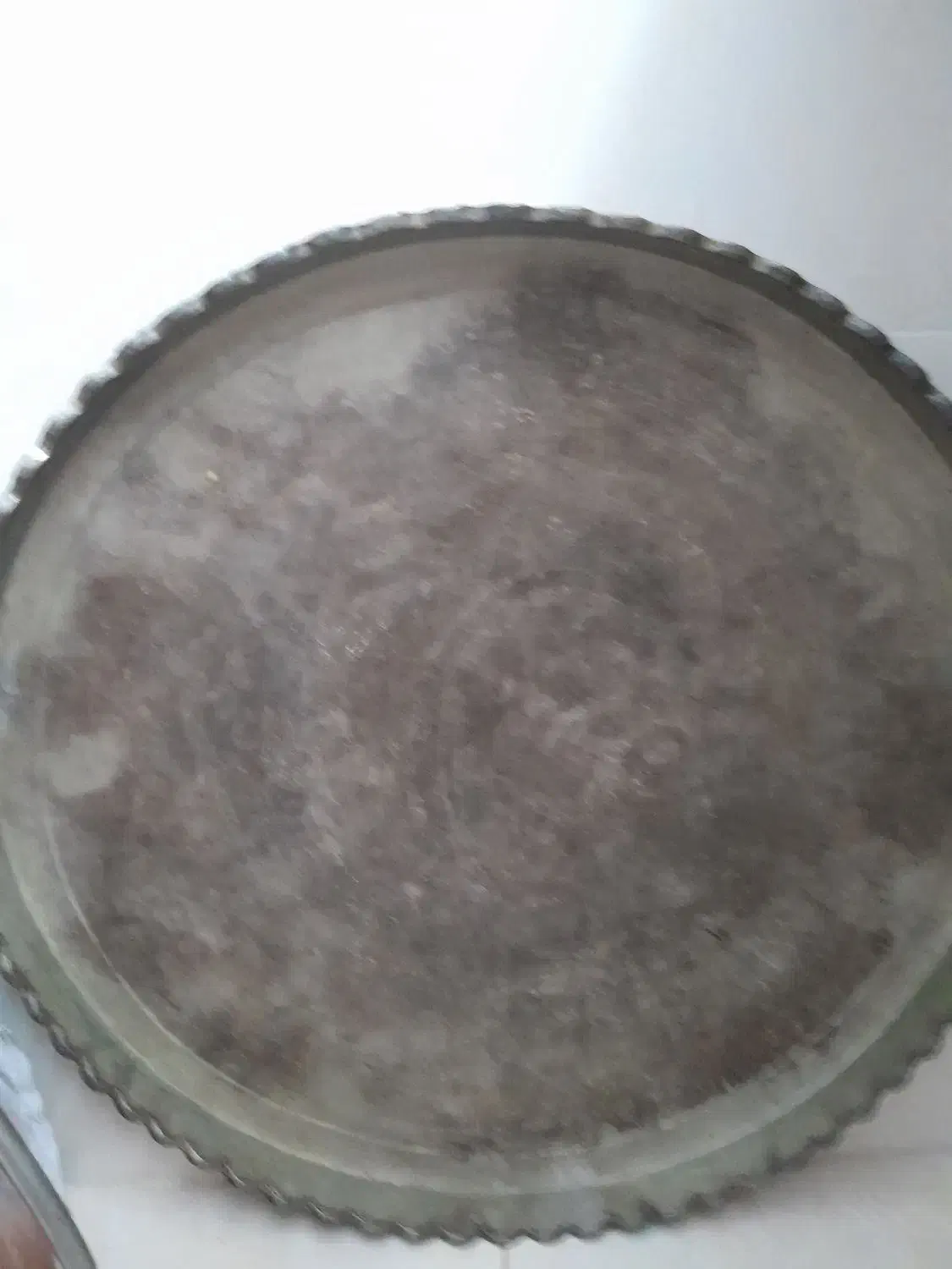 سینی مسی قدیمی|ظروف سرو و پذیرایی|شاهین‌شهر, شهرک گلدیس|دیوار