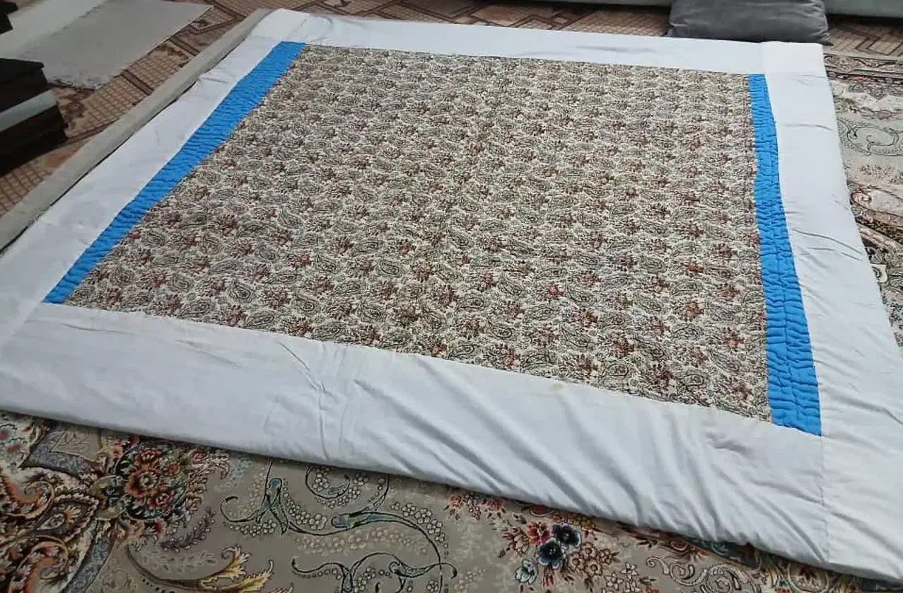 لحاف ترمه و لحاف مخمل|رختخواب، بالش، پتو|یزد, |دیوار