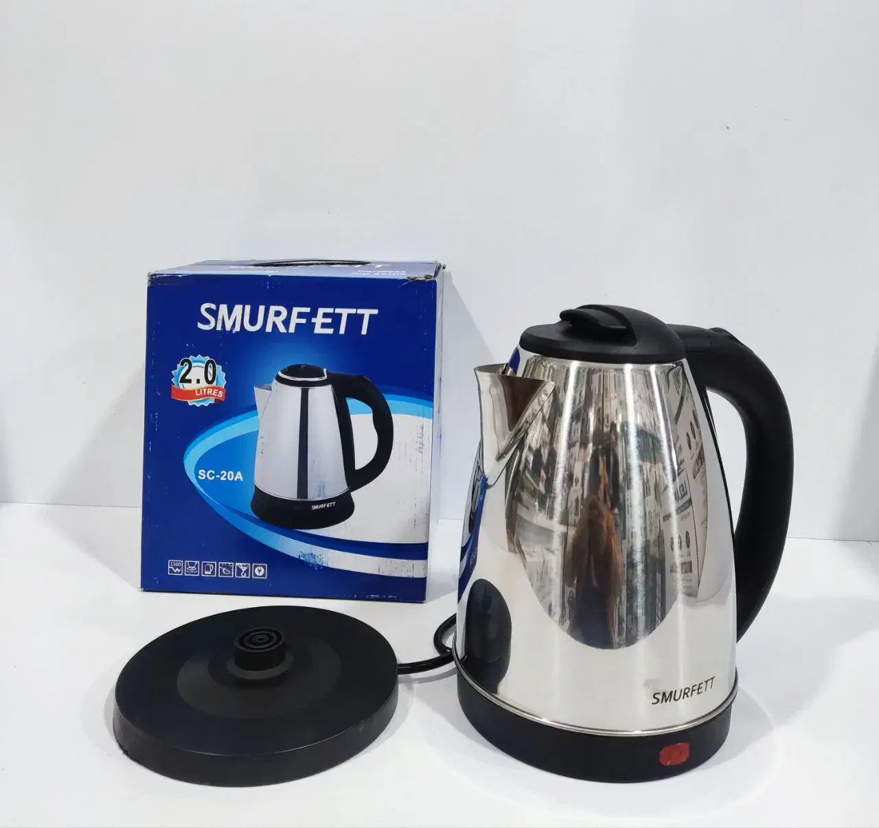 کتری برقی smurfet لیسانس ایتالیا چایساز چای ساز|سماور، چای‌ساز، قهوه‌ساز|تهران, تهران‌نو|دیوار