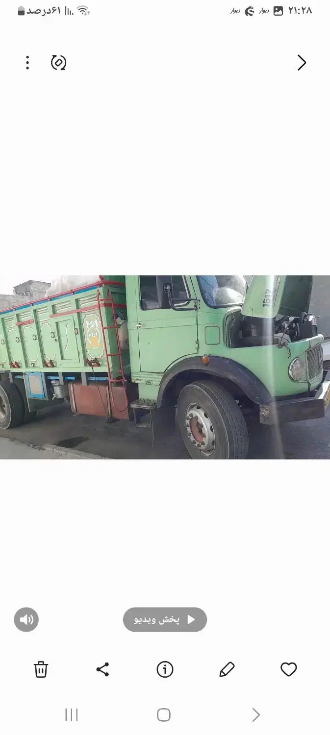 بنز تک باری ۱۵۱۷مختص به حمل سبک بار|خودرو سنگین|سقز, |دیوار