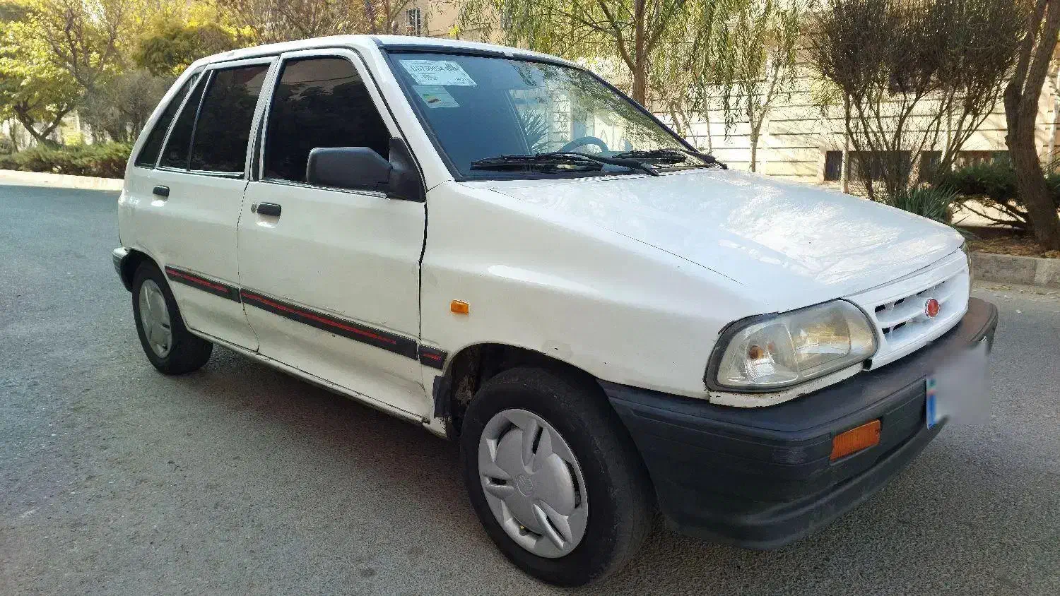 پراید هاچبک سفید مدل ۱۳۸۳ اقساطی معاوضه|خودرو سواری و وانت|کرج, کیانمهر|دیوار