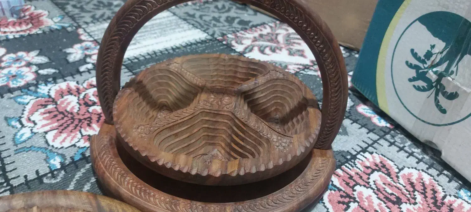 آجیل خوری چوبی|ظروف سرو و پذیرایی|کرج, حصارک بالا|دیوار