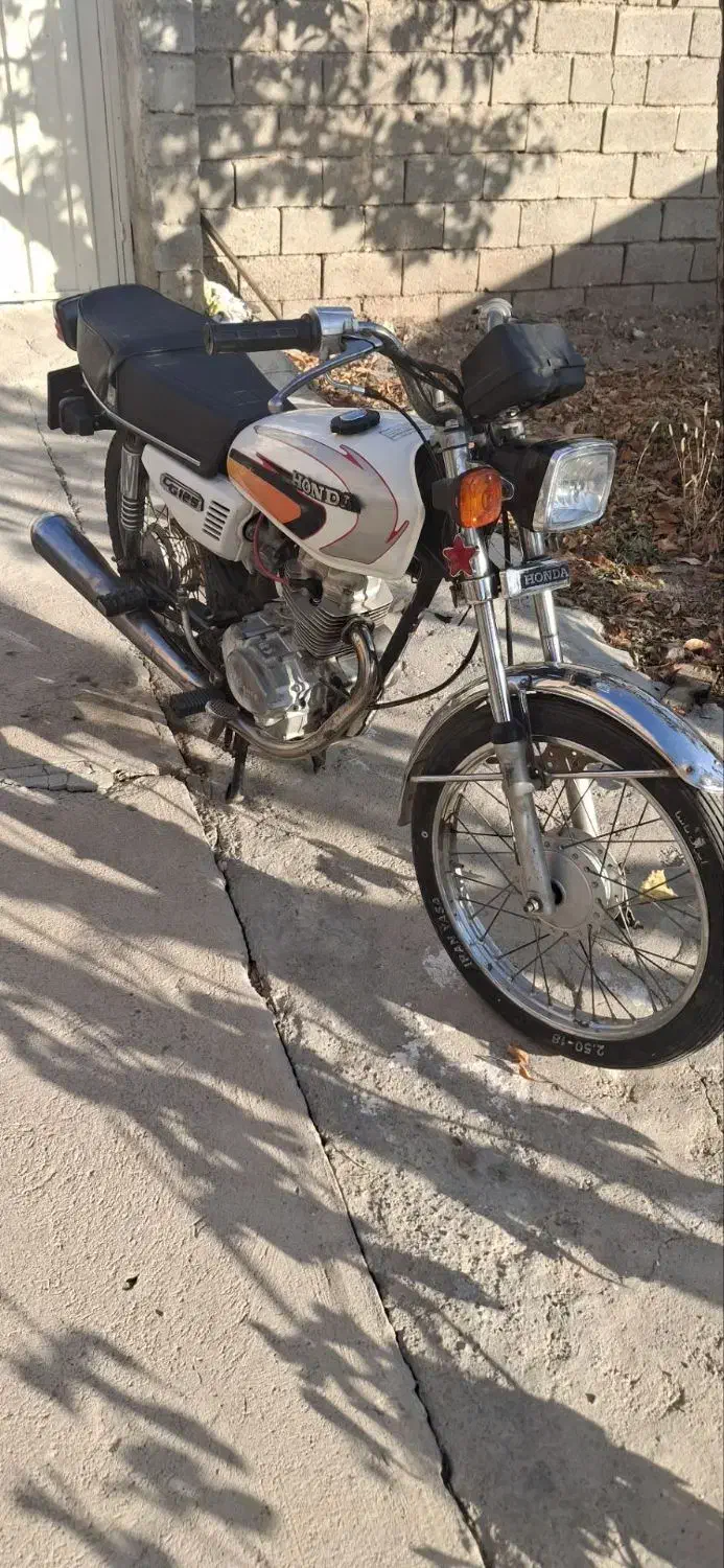 موتور مزایده هندا 125|موتورسیکلت|مراغه, |دیوار