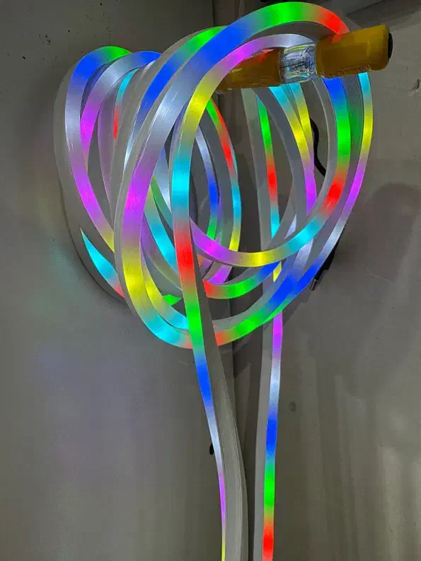 ریسه نئون آرجی بی ۷رنگ|ریسه و چراغ تزئینی|مشهد, آیت الله خامنهای|دیوار