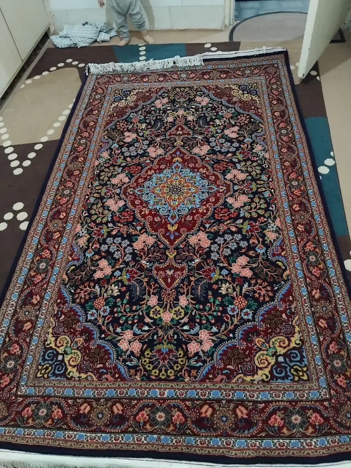 فرش دستبافت ۴متری|فرش|قم, شهر قائم|دیوار