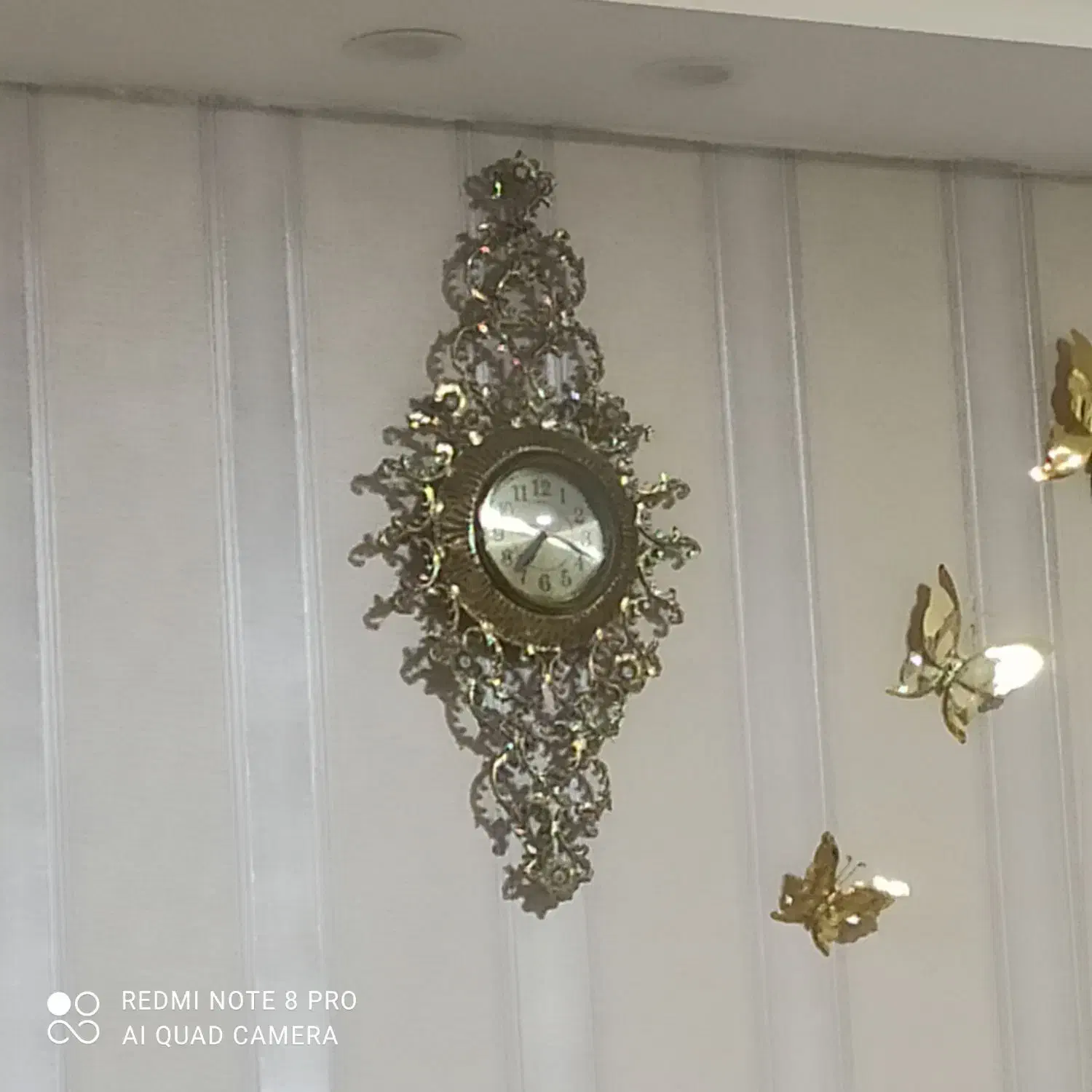 ساعت برنجه به شرط کار|ساعت دیواری و تزئینی|قروه, |دیوار