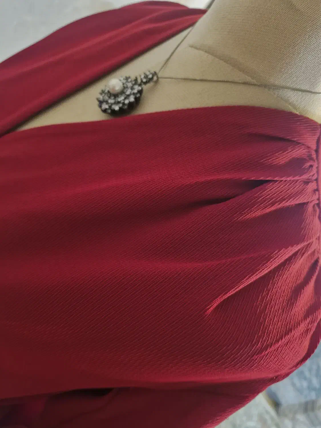 دومدل پیراهن  مجلسی قرمز یلدایی|لباس|مشهد, کوشش|دیوار