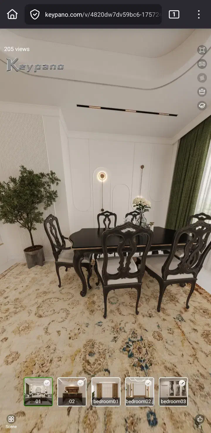 رهن کامل اپارتمان ۱۳۰ متری ریحانی ( علمداریان )