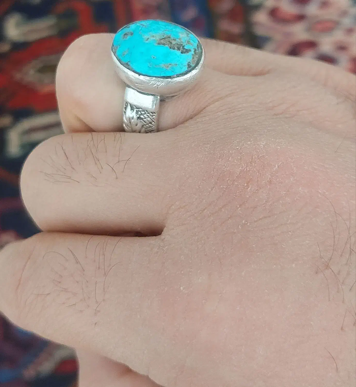 انگشتر های نقره با نگین های ناب|جواهرات|مشگین شهر, |دیوار