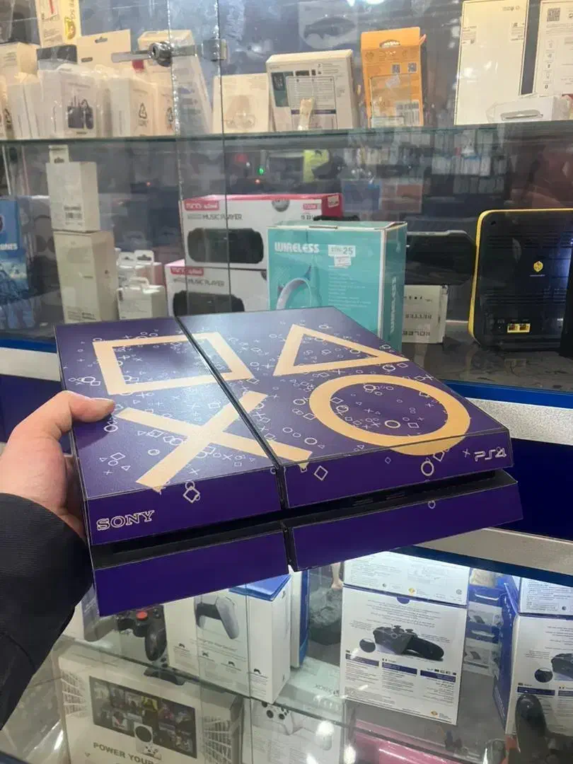 ps4 fat 500 کپی خور با بازی  دو دسته|کنسول، بازی ویدئویی و آنلاین|تهران, ائمه اطهار|دیوار