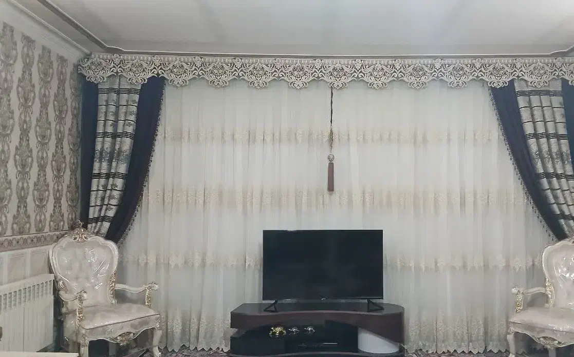 پرده پذیرایی شیک|پرده، رانر، رومیزی|ورامین, خیر آباد|دیوار