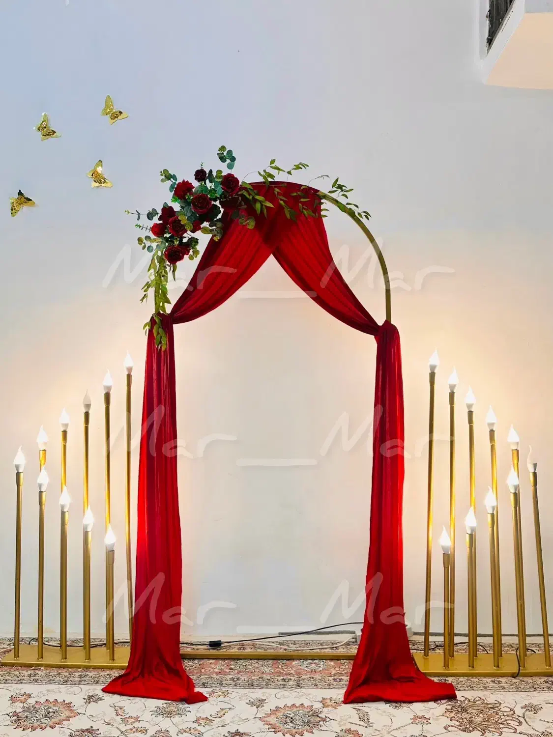 اجاره دکور و بکگراند یلدا کریسمس شب چله یلدایی|خدمات پذیرایی، مراسم|قم, در بهشت|دیوار