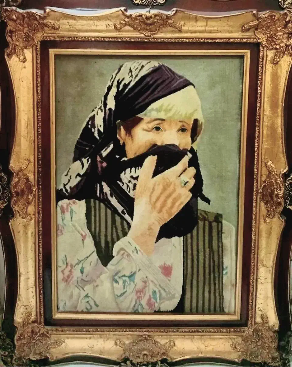 تابلو فرش دستباف ۱۰۰*۷۰|تابلو فرش|تهران, جنت‌آباد جنوبی|دیوار