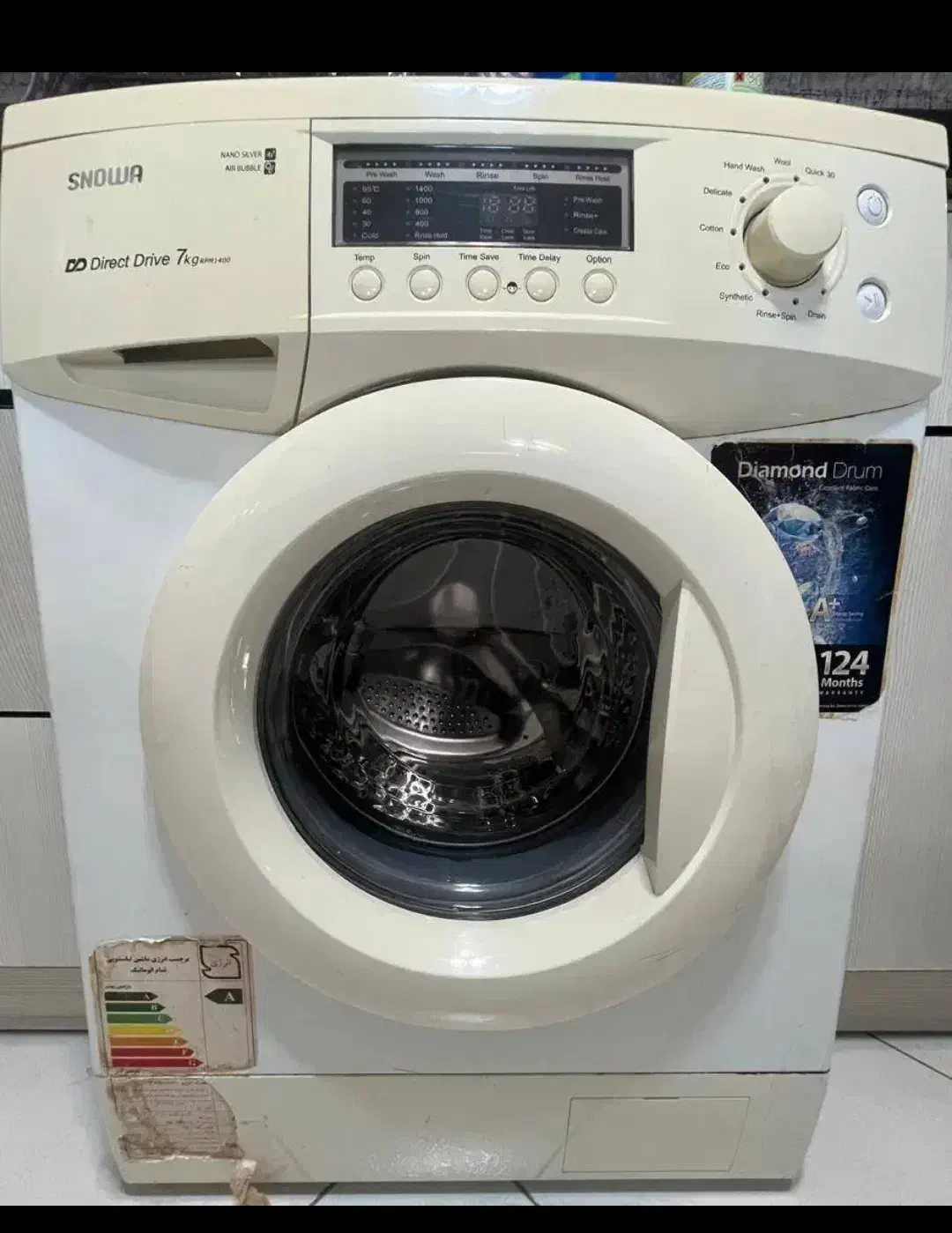 لباسشویی7کیلویی دایرکت درایو درحدنو|ماشین لباسشویی و خشک‌کن لباس|رامسر, |دیوار