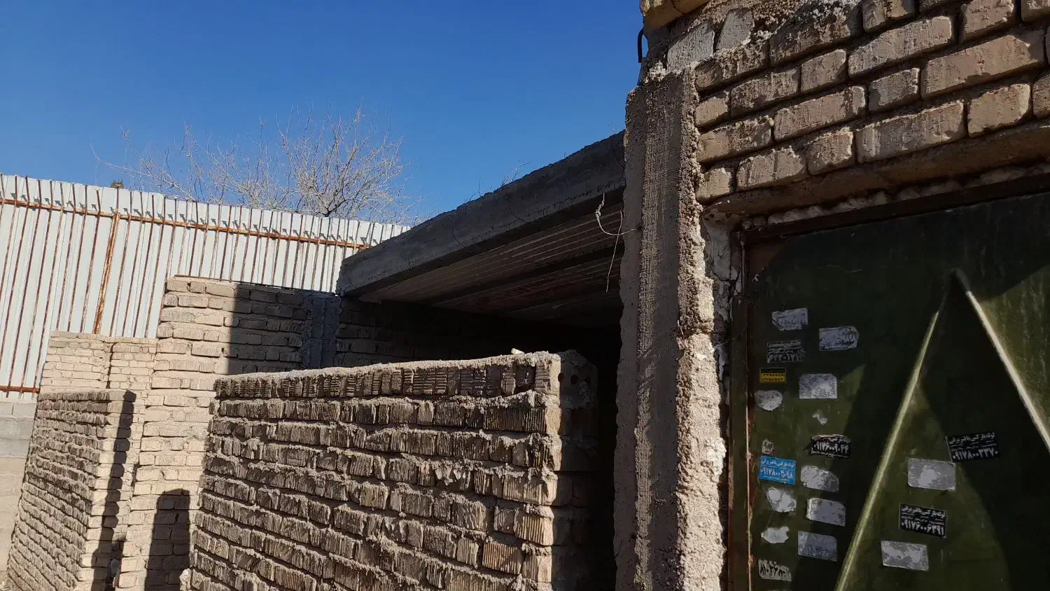 اسکلت ۵۰متری سلطان آباد|فروش زمین و ملک کلنگی|شیراز, سلطان آباد|دیوار