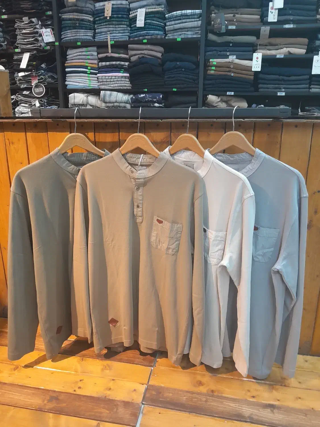 تیشرت استین بلند انزیم شور|لباس|قم, باجک دو|دیوار