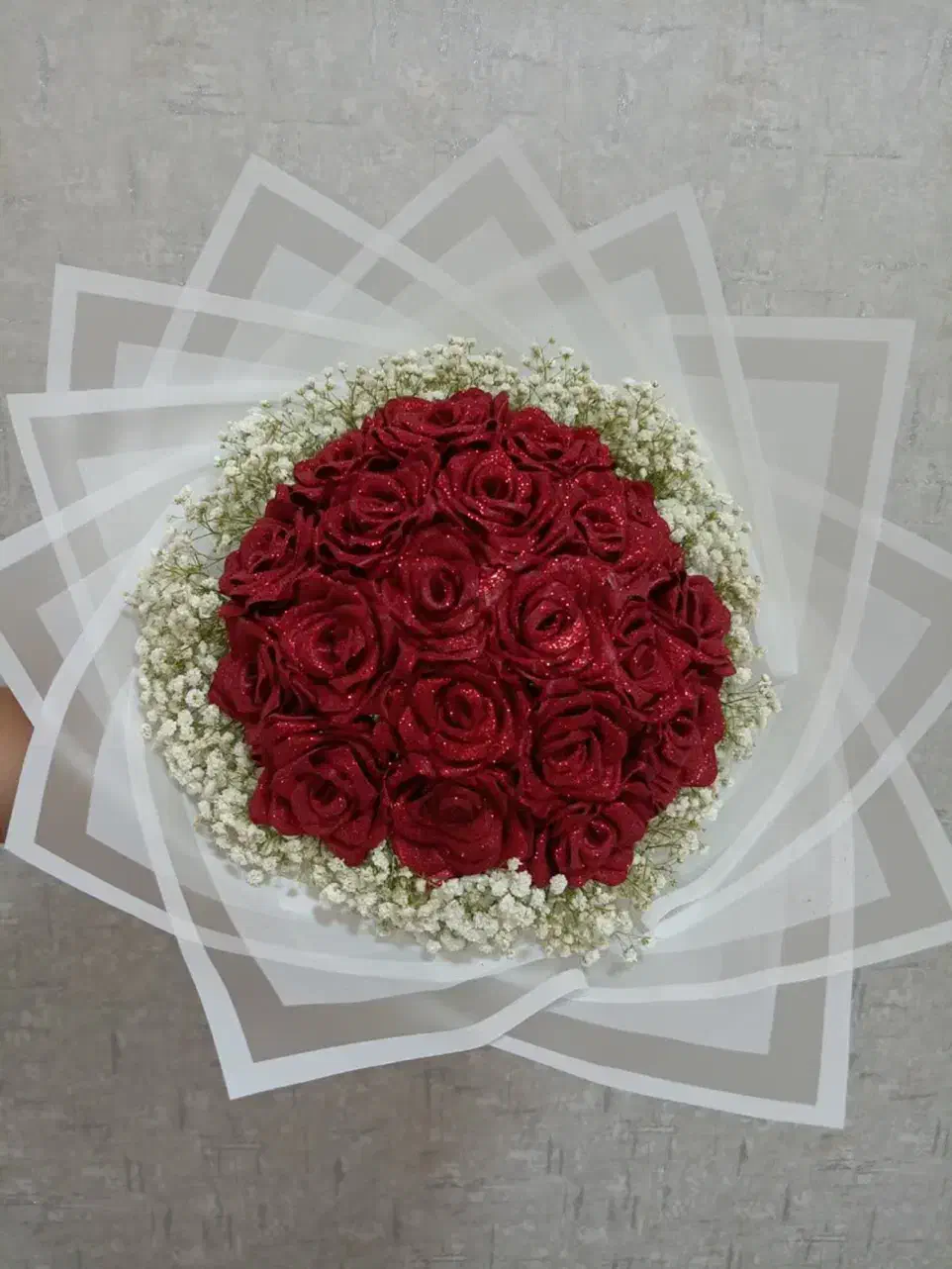 گل روبانی|گل مصنوعی|نجف‌آباد, یزدانشهر|دیوار