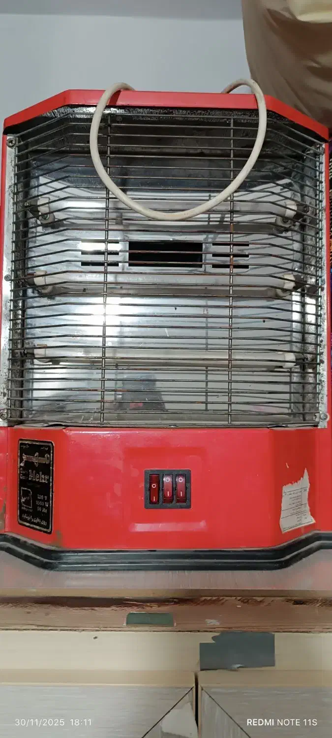 هیتر برقی|بخاری، هیتر، شومینه|خرم‌آباد, |دیوار