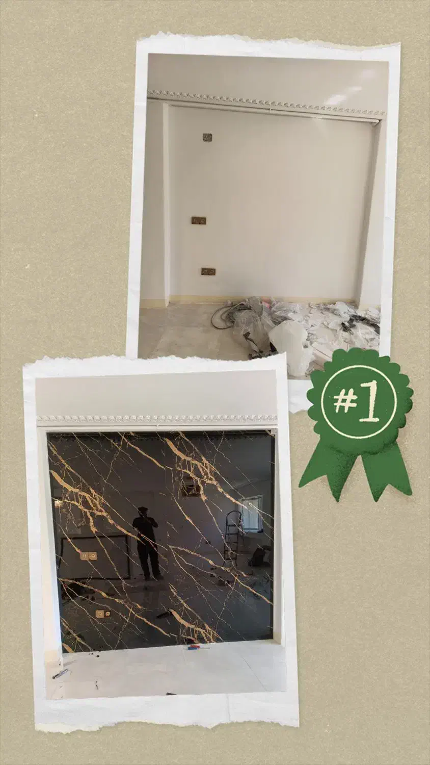 نصاب نصب ماربل شیت ترموال گرین وال چمن موکت|خدمات پیشه و مهارت|شیراز, ترمینال باربری|دیوار