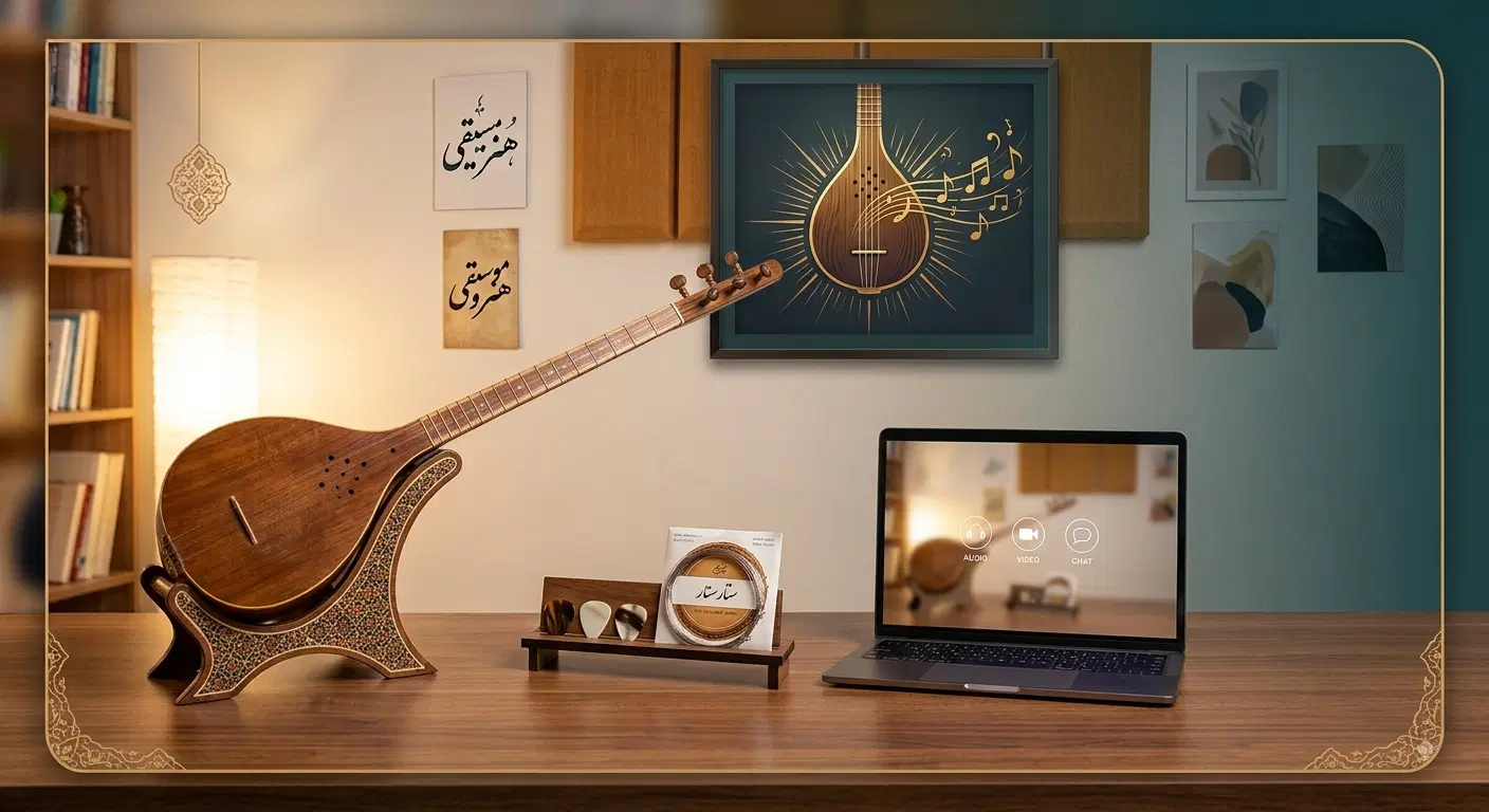 آموزش آنلاین و تخصصی سه تار|سازهای سنتی|تهران, سلسبیل شمالی|دیوار