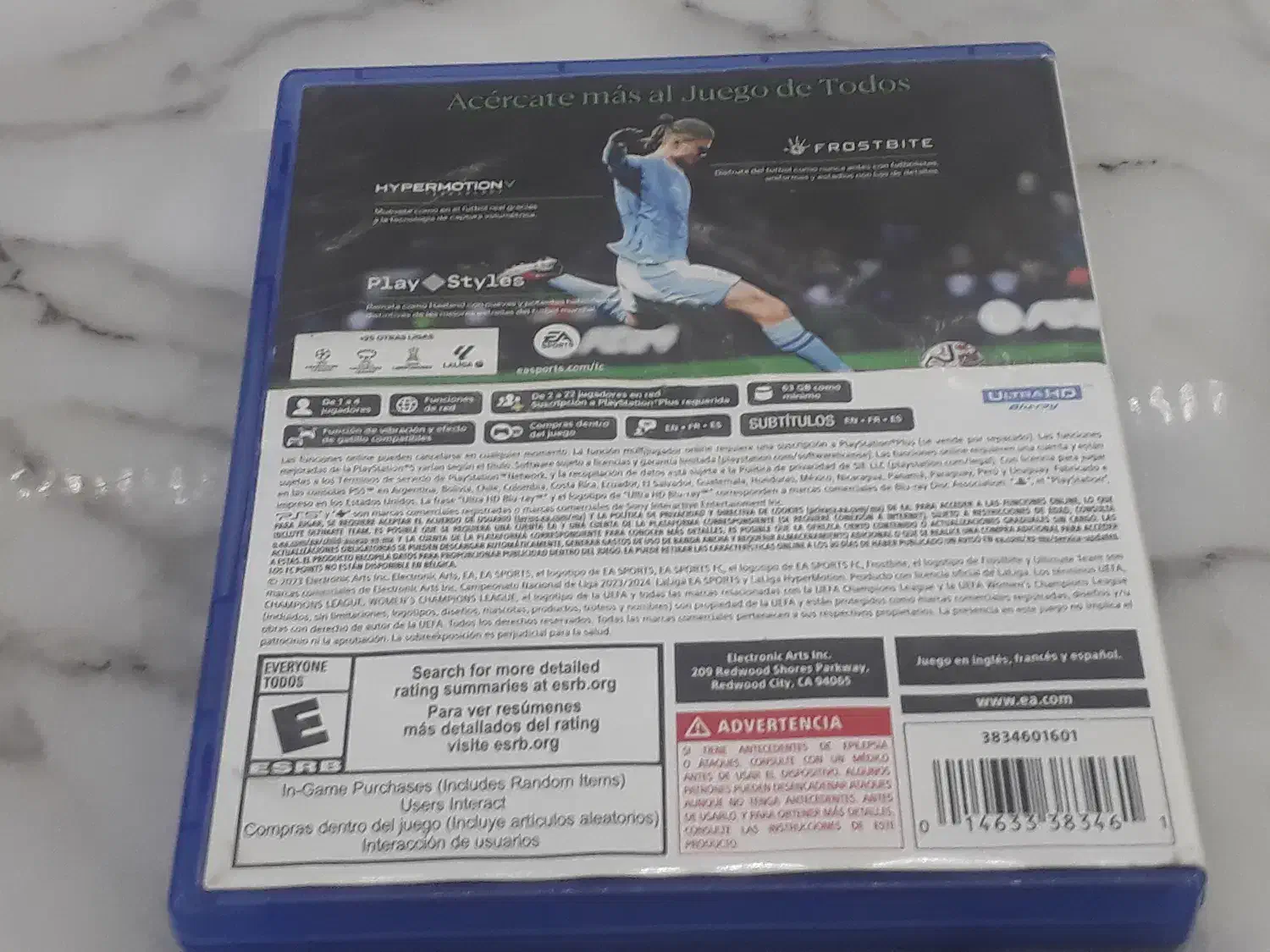 بازی FC24 برای PS5|کنسول، بازی ویدئویی و آنلاین|تهران, آهنگران (سراسیاب دولاب)|دیوار