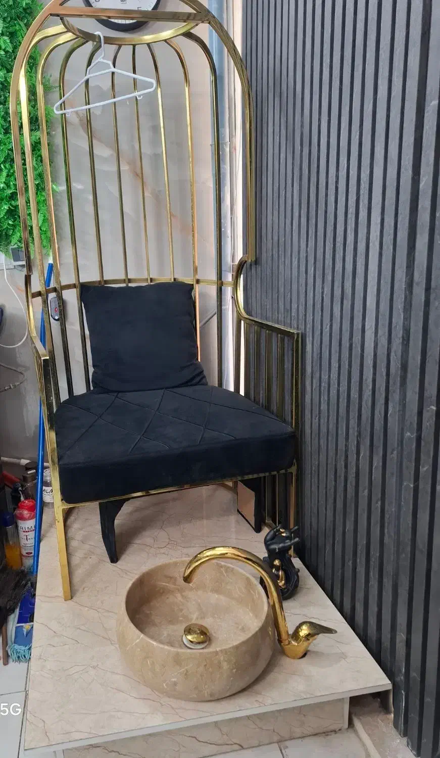 استیج پدیکور صندلی شاه نشین|آرایشگاه و سالن‌های زیبایی|پاکدشت, پاکدشت (مامازند)|دیوار