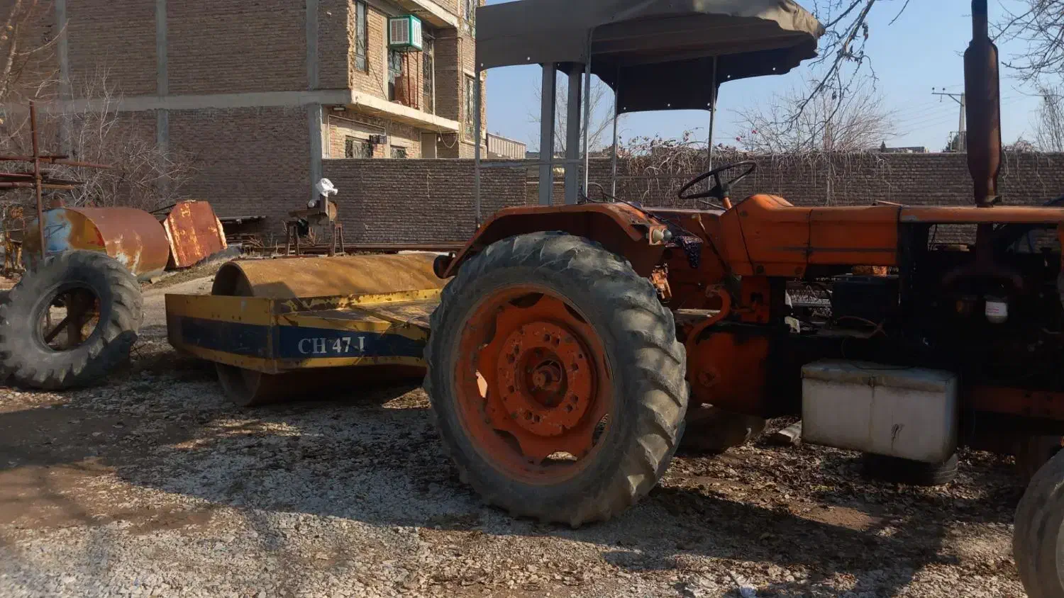 غلطک کششی با تراکتور|خودرو سنگین|میاندوآب, |دیوار