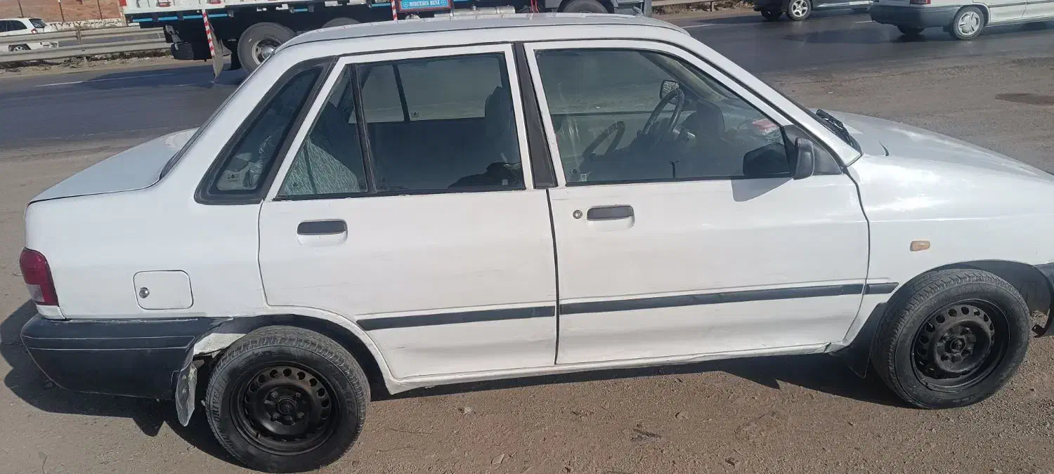 پراید سفید دوگانه کارخانه|خودرو سواری و وانت|تربتحیدریه, حسنی بالا|دیوار