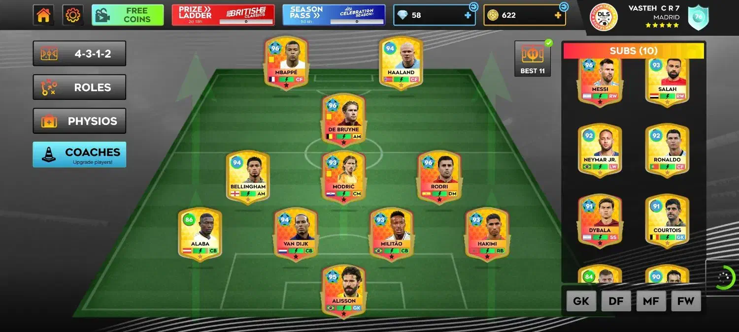 اکانت دریم لیگ|کنسول، بازی ویدئویی و آنلاین|آذرشهر, |دیوار