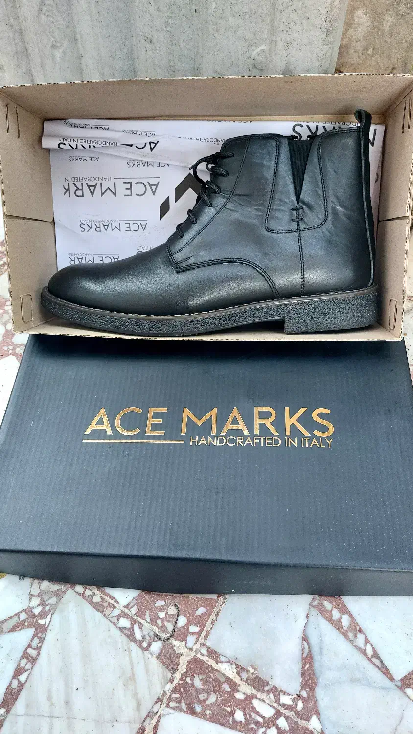 نیم بوت مردانه ۴۴ چرمی|کیف، کفش، کمربند|آمل, |دیوار