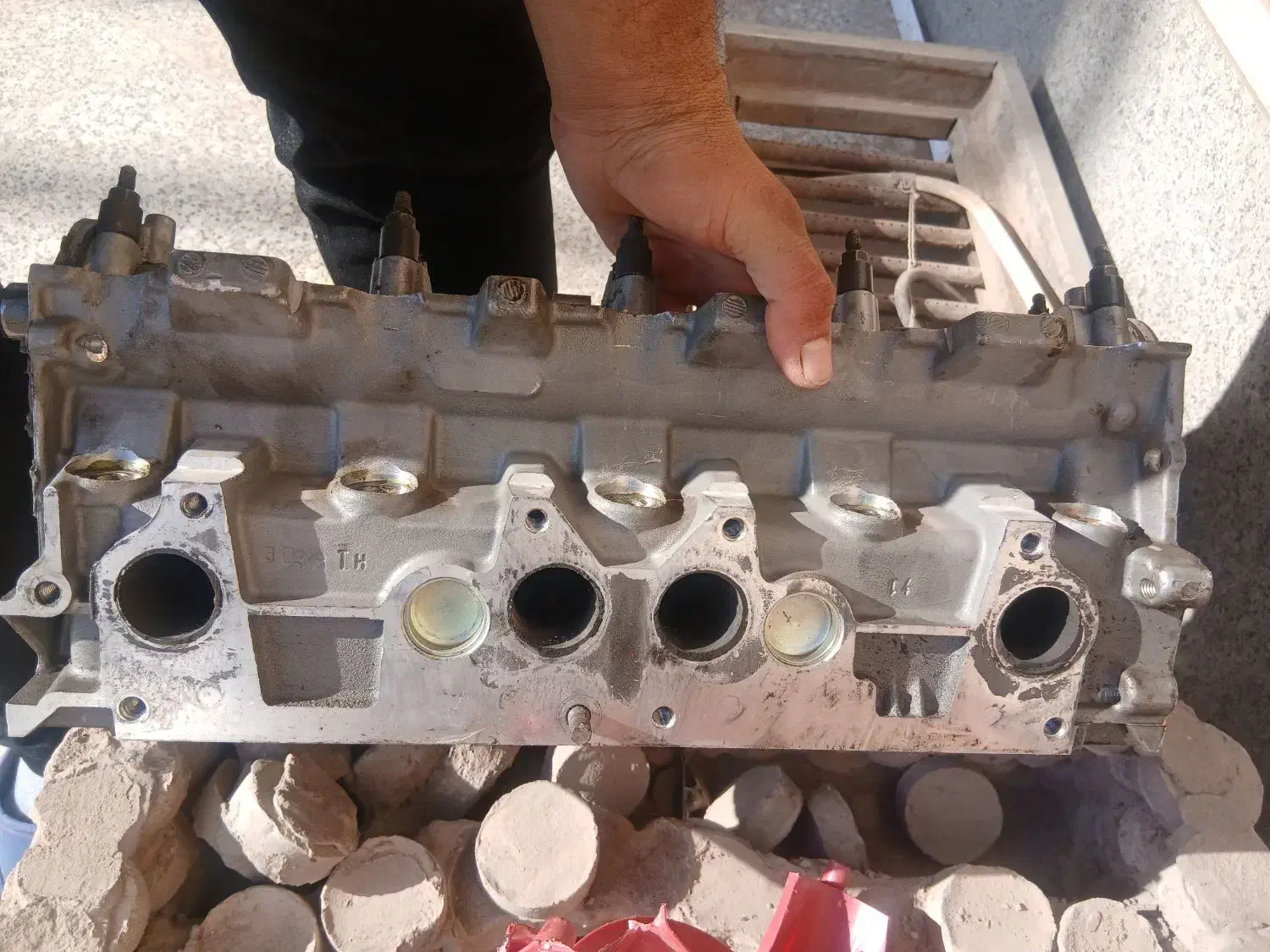 سر سیلند کامل ۴۰۵ xu7 سالم قدیمی|قطعات یدکی و لوازم جانبی|رفسنجان, |دیوار