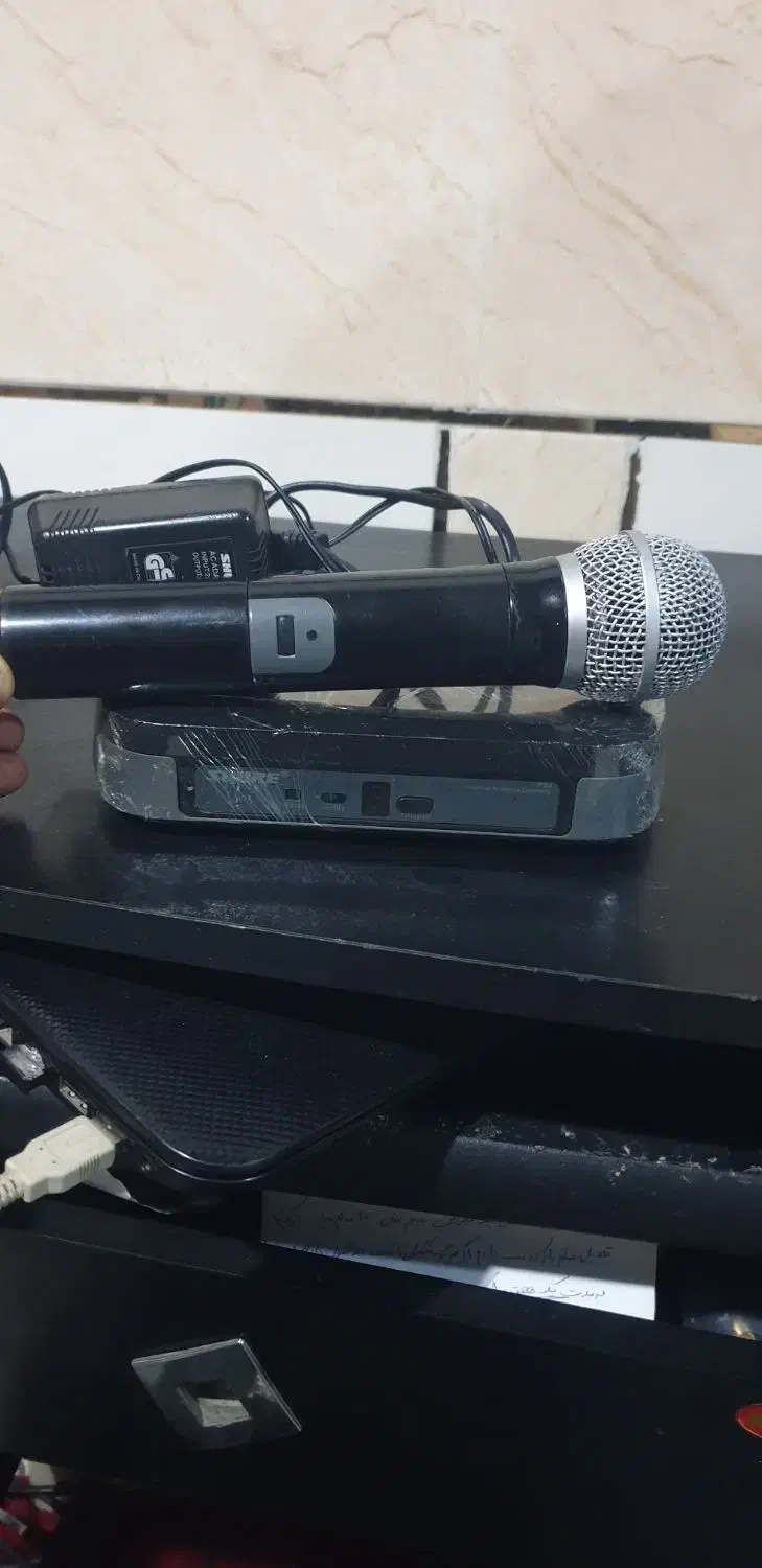 فروش میکروفون بیسیم شور اصل pg4 دایناکورد‌.باند.|آلات موسیقی|میناب, |دیوار