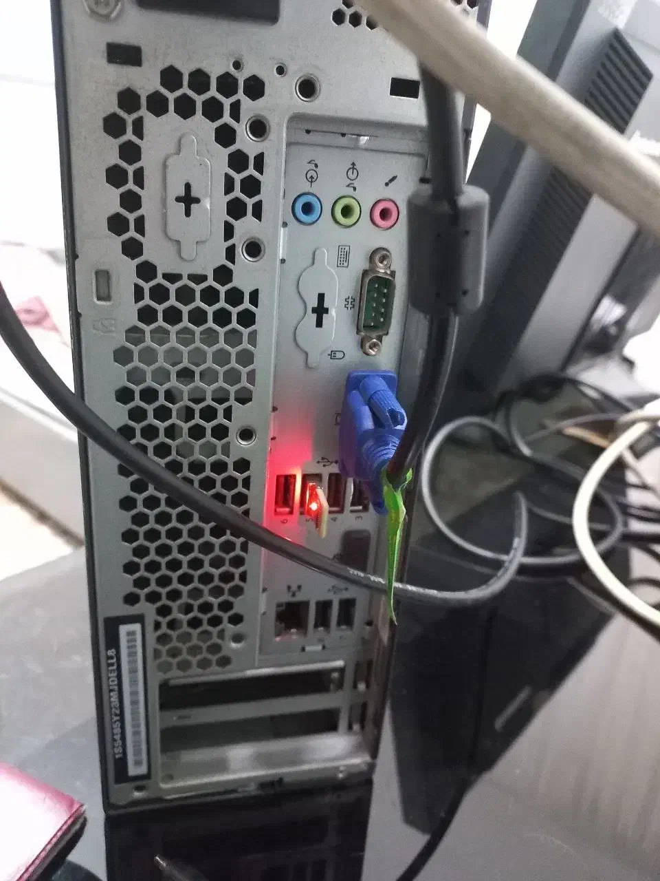 کیس به همراه مانیتور لنوو|رایانه رومیزی|مشهد, توس (بلوار توس)|دیوار